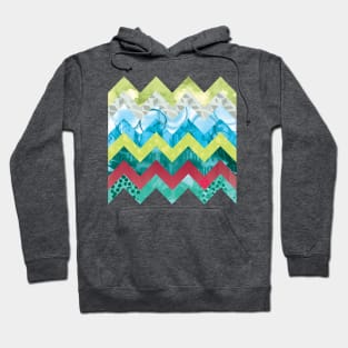 Zingy Chevron Hoodie